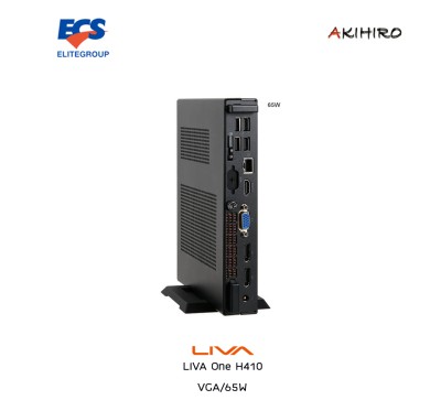 MINIPC  BAREBONE (มินิพีซี) ECS LIVA One H410 (VGA/65W)